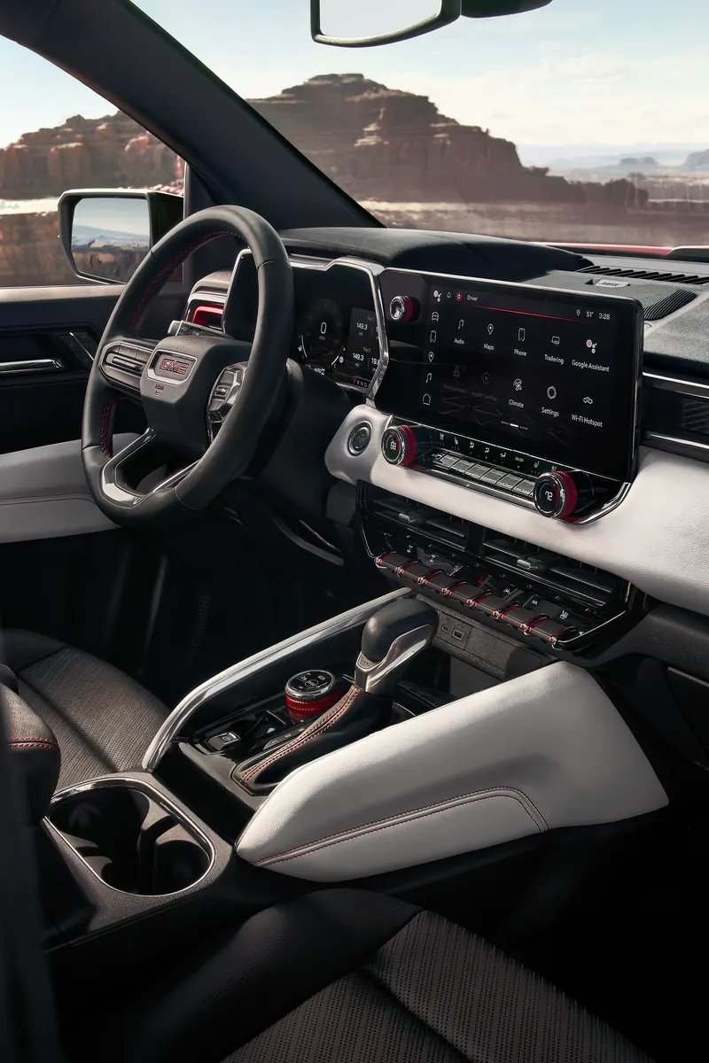 2026 GMC Canyon infotainment system at Marshall GMC in Jerseyville IL