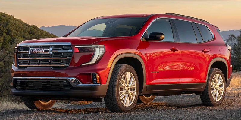 2026 GMC Acadia modern SUV styling