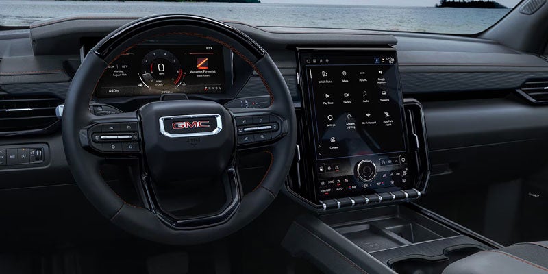 2026 GMC Acadia modern dashboard technology