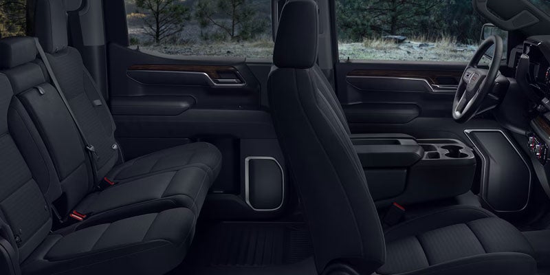 GMC Sierra 1500 interior with safety focus