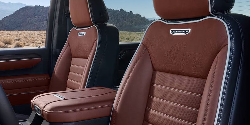 2026 GMC Sierra 2500 HD Seat Quality